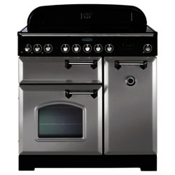 Rangemaster Classic Deluxe 90 Induction Hob Range Cooker Royal Pearl